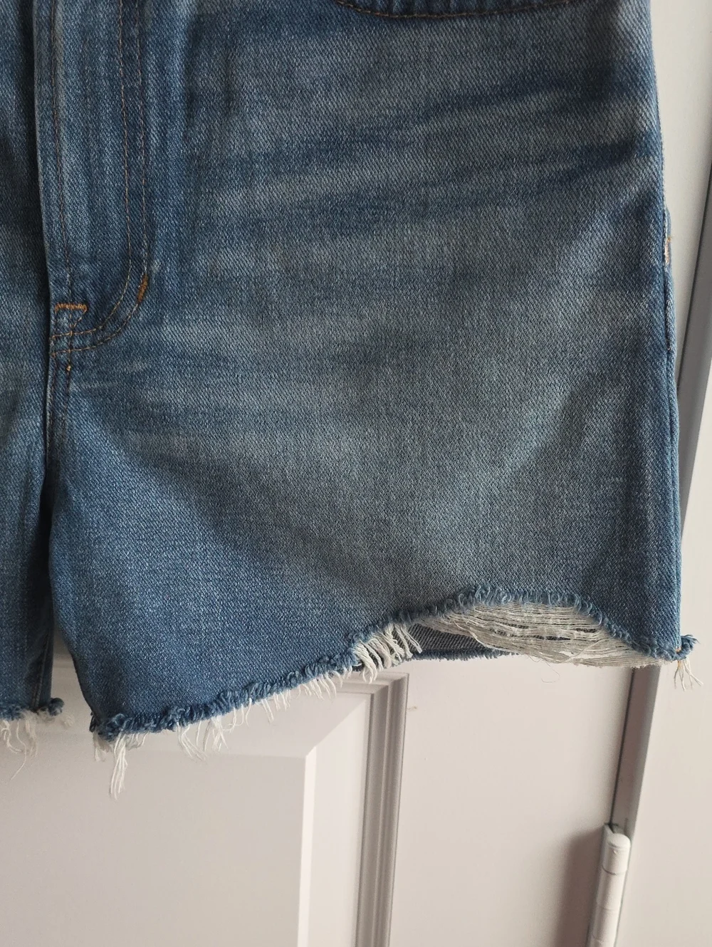 NWOT Madewell Perfect Jean Short Button-Front Shorts Size 26 G228